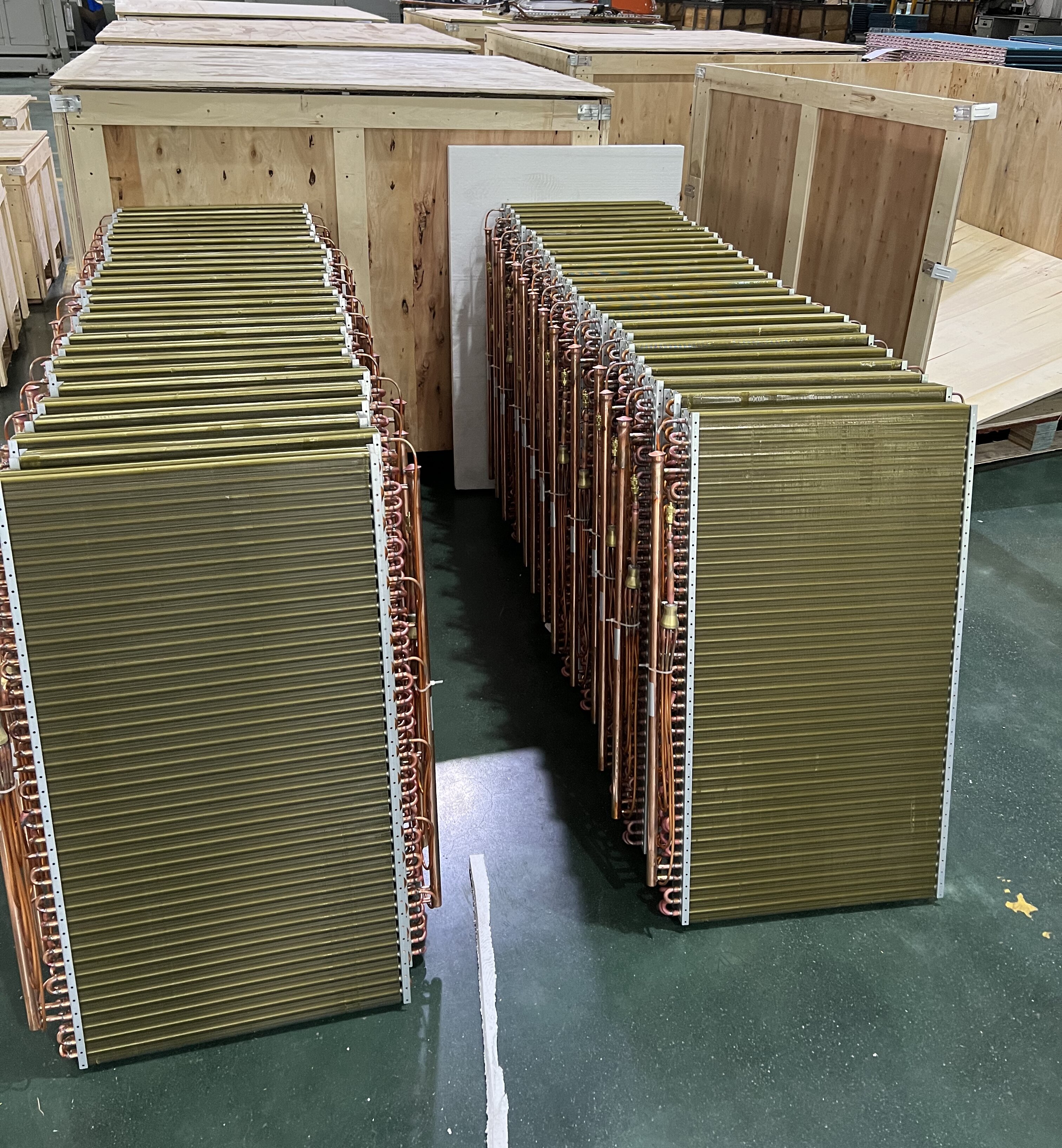 Golden fin anti-corrosion coil batch production Hangzhou