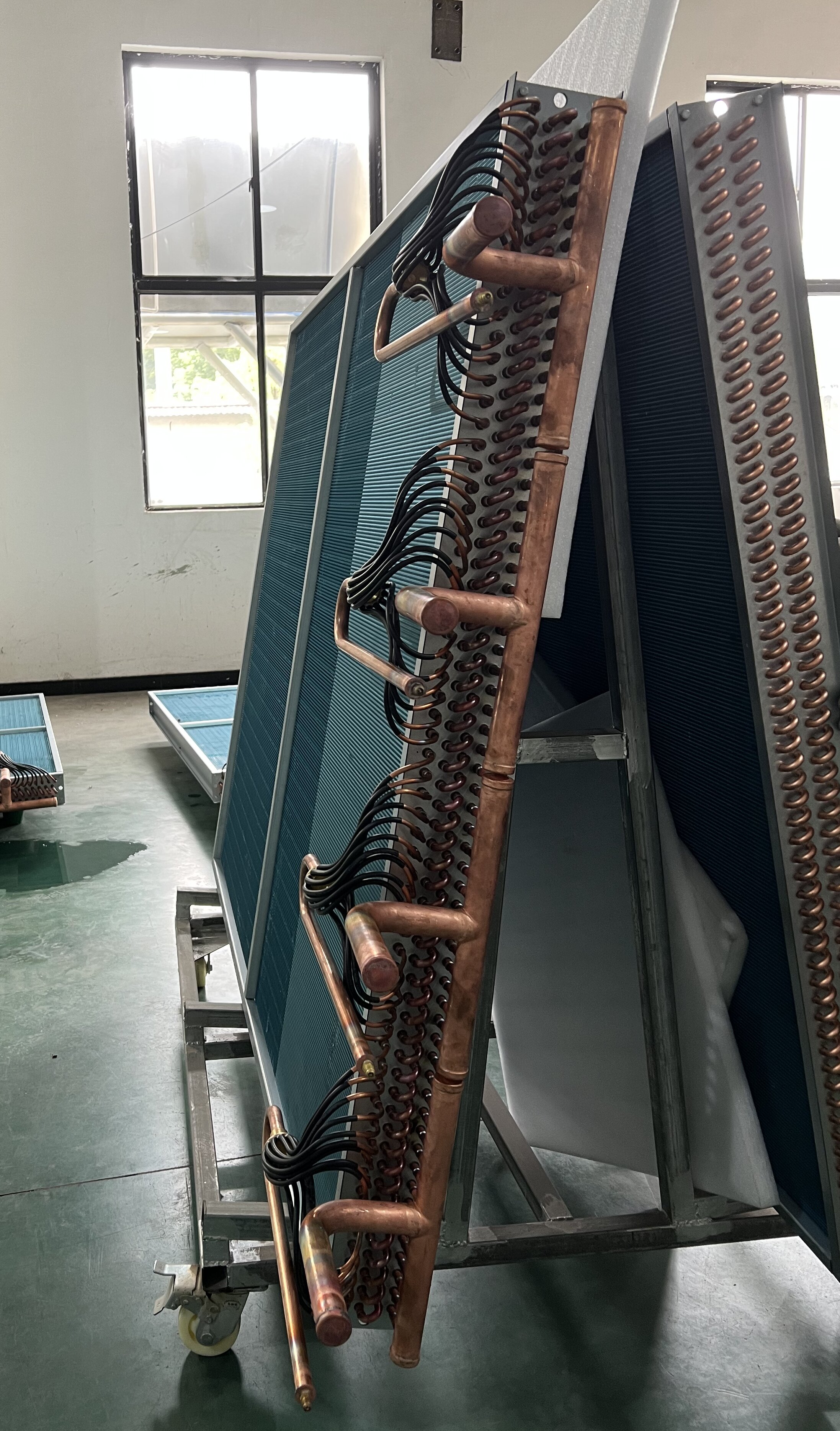 AHU coil production workshop Hangzhou